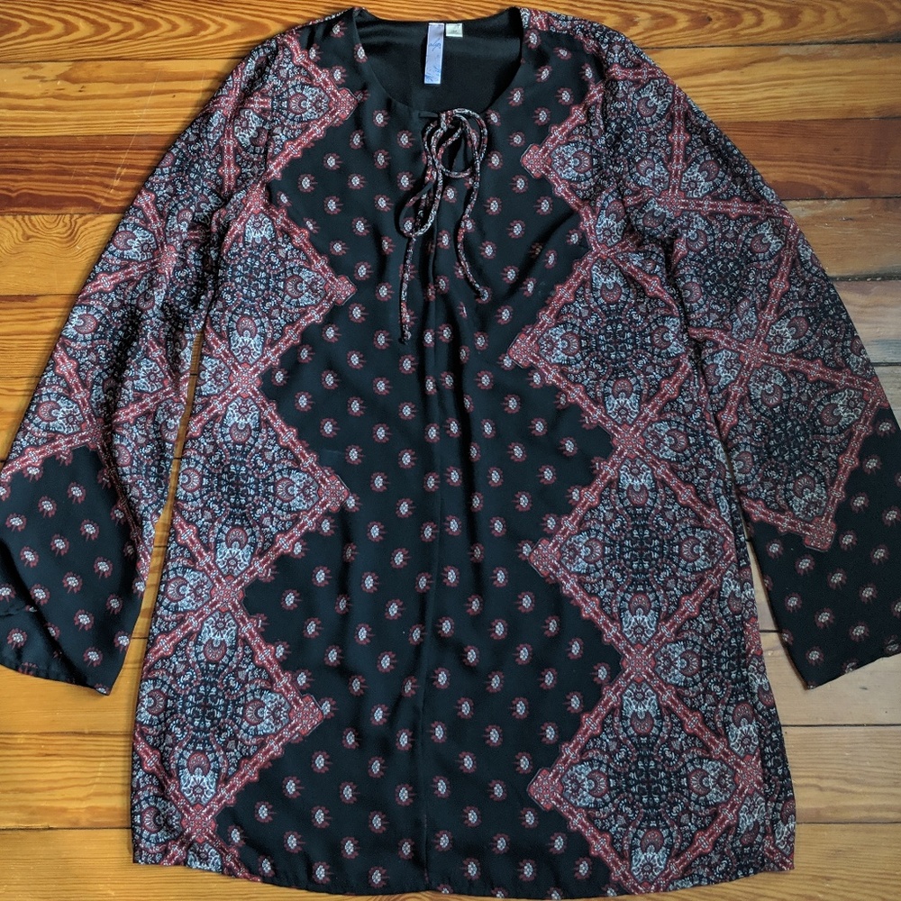 Paisley Patterned Dress